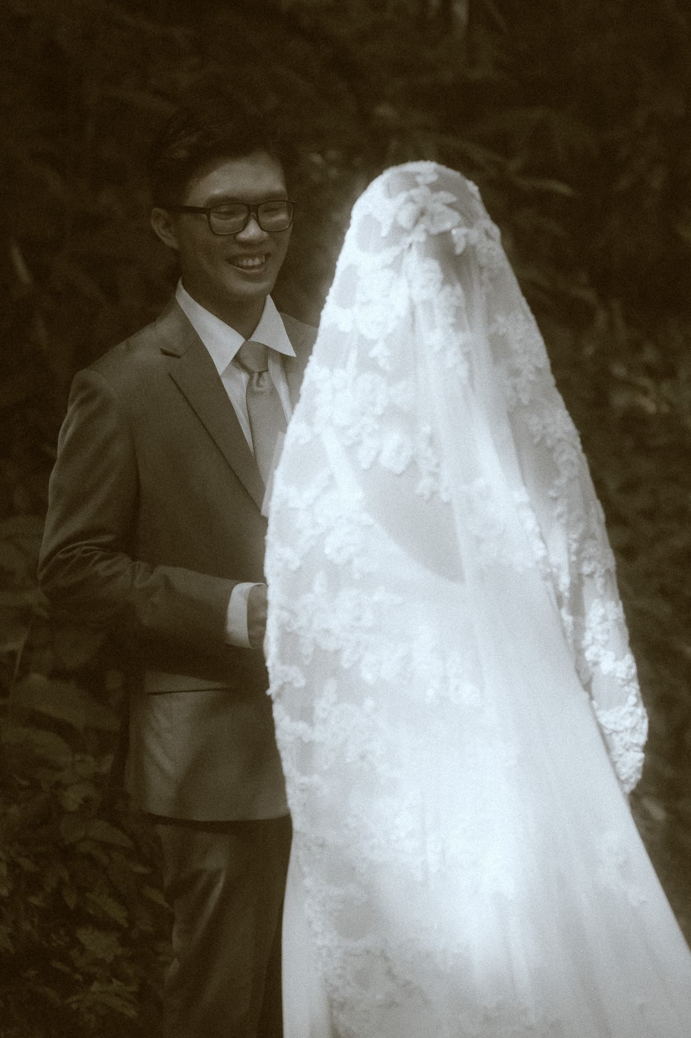 ภาพพรีเวดดิ้งของคู่บ่าวสาว